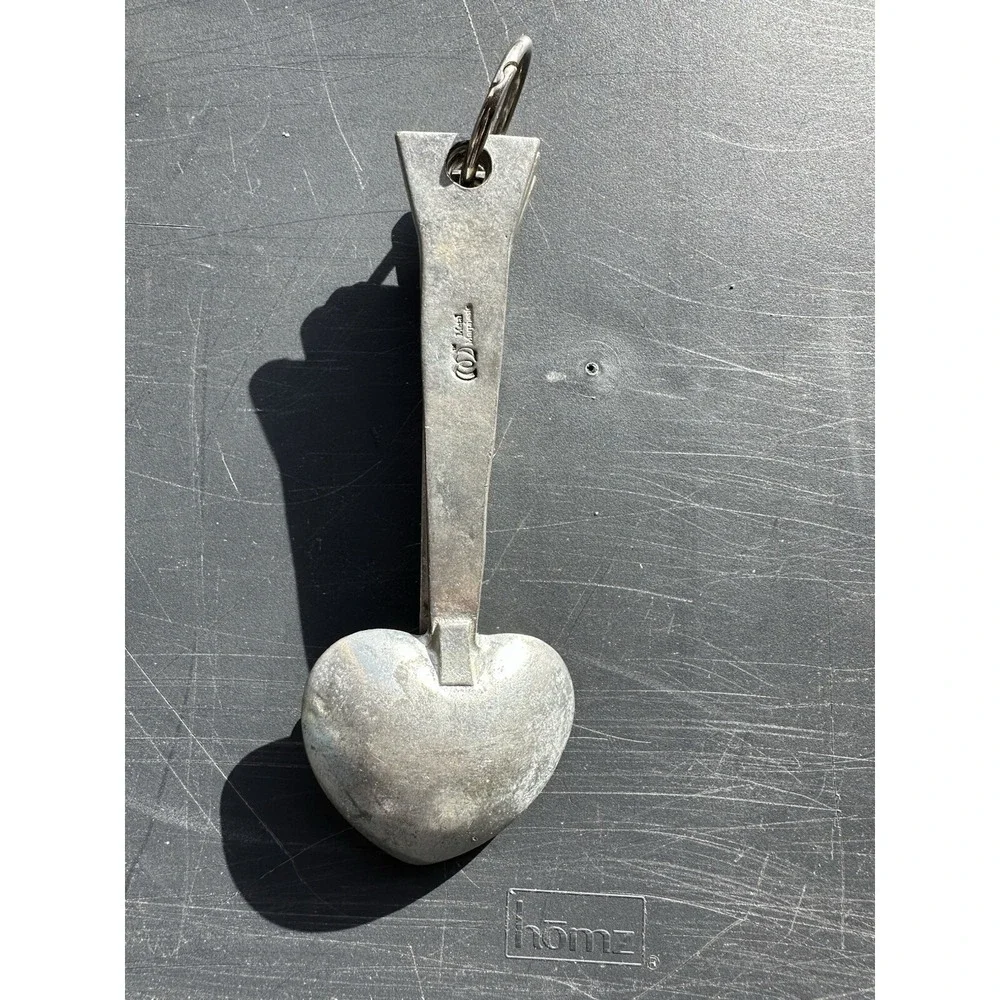 Metal Morphosis Heart of the Home Pewter Measuring Spoons Set About‎ 5 Inches